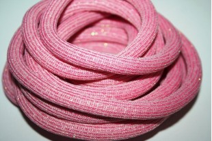 Climbing Cord 10mm, 1mt., Fuchsia Glitter Cod.CC-FUG