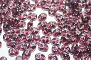 Superduo Beads Luster Amethyst 5x2,5mm - 10gr