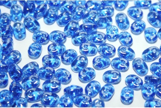 Superduo Beads Sapphire Shimmer 5x2,5mm - 10gr