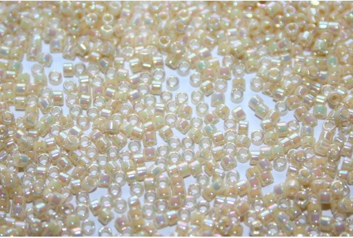 Miyuki Delica Beads Opaque Cream AB 11/0 - 8gr