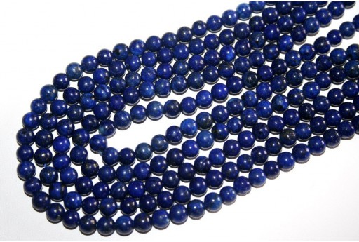 Filo 64 Pietre Lapis Lazuli Sfera 6mm LA1