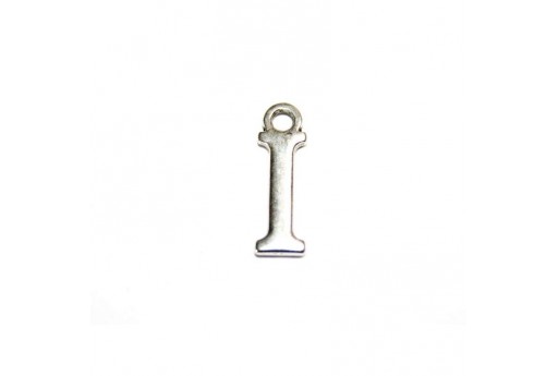 Charm Alfabeto Metallo Zama Lettera I 12mm - 2pz