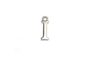 Charm Alfabeto Metallo Zama Lettera I 12mm - 2pz