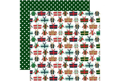 Double-Sided Patterned Paper Glorious Gifts Echo Park Paper Co. 30x30cm 1sheet