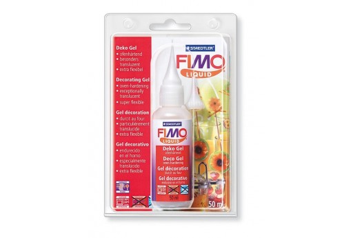 FIMO Deco Gel, Liquid Polymer Clay, Translucent, 200 Ml, Decorating Gel for  Mixing and Creating Jewelry and Decor With Polymer Clay 