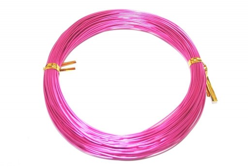 Aluminium Wire Fuchsia 0,8mm - 20m