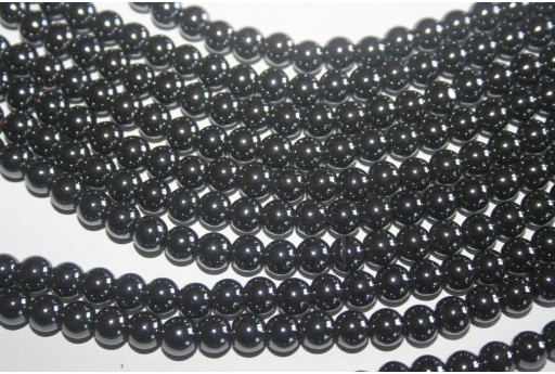 Filo 64 Pietre Hematite Sfera 6mm HEM3