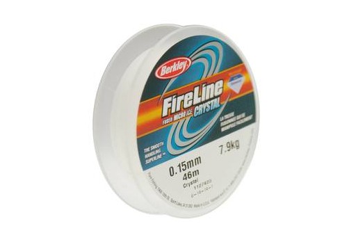 Filo di nylon trasparente fireline crystal