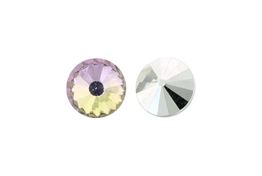 Matubo Rivoli Round Stone Crystal Vitrail Light 12mm - 2pcs