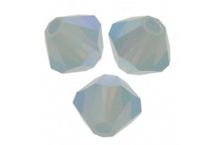 Biconi Preciosa - MC Bead Rondelle - Light Sapphire Opal AB 2X 4mm - 30pz