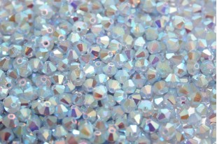 Biconi Preciosa - MC Bead Rondelle - Light Sapphire Opal AB 2X 4mm - 30pz