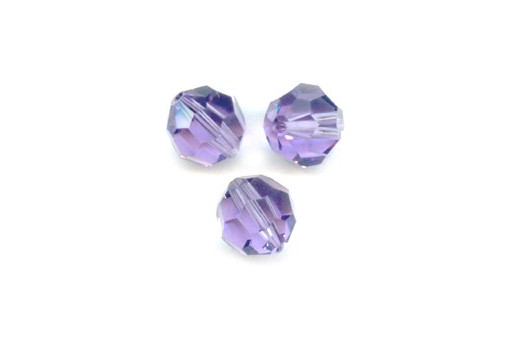 Faceted Round 5000 Tanzanite AB 4mm - 10pcs