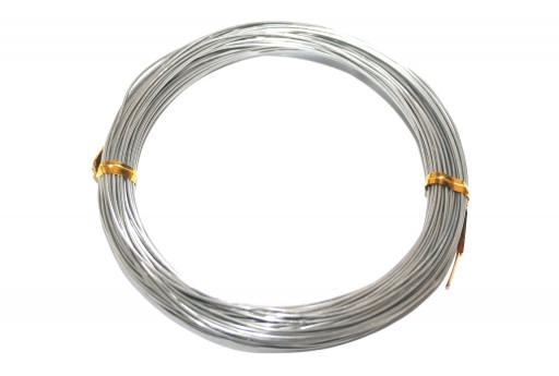 Aluminium Wire Grey 1,5mm - 6m