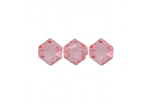 Bicone 5328 Rose Peach 8mm - 5pcs