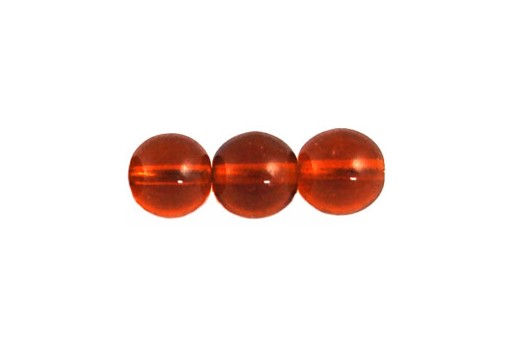 Czech Round Beads Topaz 8mm - 30pcs