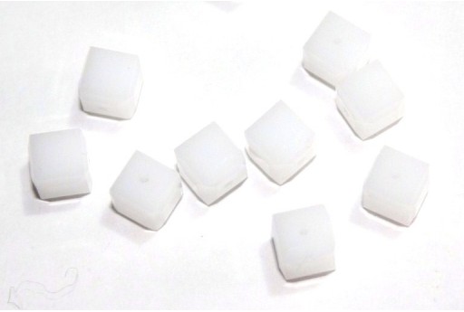 Cubes Sw 5601 White Alabaster 6mm - 2pcs