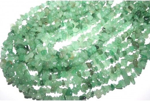 Green Aventurine Chips 5x8mm - 220pcs-perlinebijoux.com-