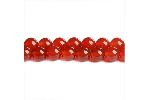 Cornelian Round Gemstones 4mm - 90pcs-perlinebijoux.com-