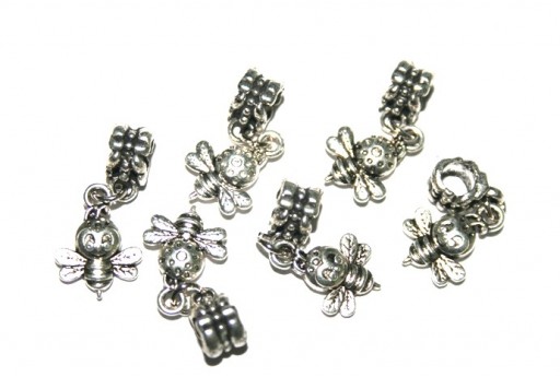 Pendente a Foro Largo Ape 16x12mm - 2pz-perlinebijoux.com-