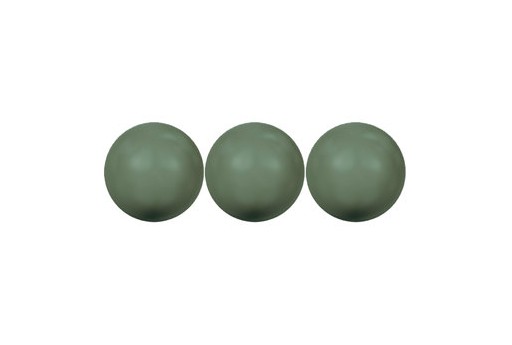 Perle Swarovski 5810 Crystal Dark Green 12mm - 2pz-perlinebijoux.com-