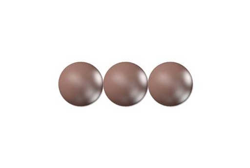 Swarovski Pearls 5810 Crystal Velvet Brown 12mm - 2pcs-perlinebijoux.com-