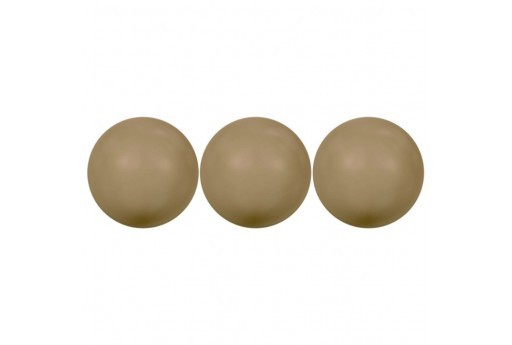 Perle Swarovski 5810 Crystal Antique Brass 12mm - 2pz-perlinebijoux.com-