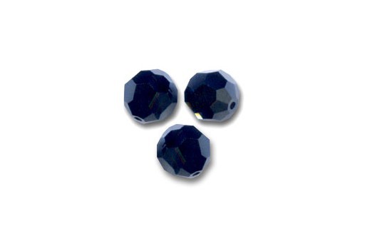 Round Swarovski 5000 Jet Hematite 3mm - 10pcs-perlinebijoux.com-