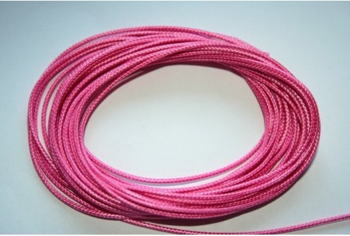 Filo Poliestere Cerato 1mm, 12mt. Rosa Confetto MIN125G